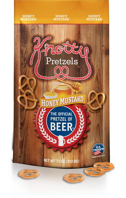 Knotty Pretzel Honey Mustard Flavor