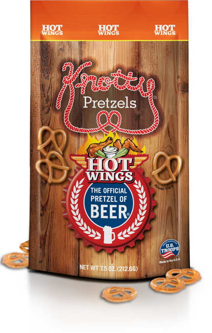 Knotty Pretzel Hot Wing Flavor
